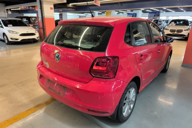 Used Volkswagen Polo 2014 1.6L Automatic Comfort Edition Rear Right 45 Deg