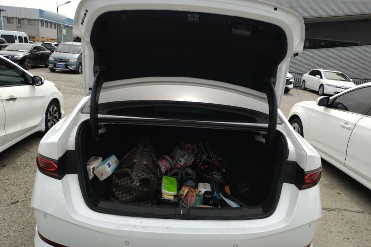 Used BYD Qin PLUS 2025 DM-i Smart Drive 55KM Leading Model Trunk