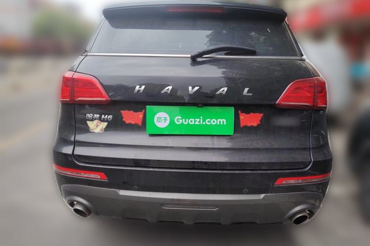 Used Haval H6 Coupe 2018 Blue Label 1.5T Automatic Two-Wheel Drive Luxury Model Rear