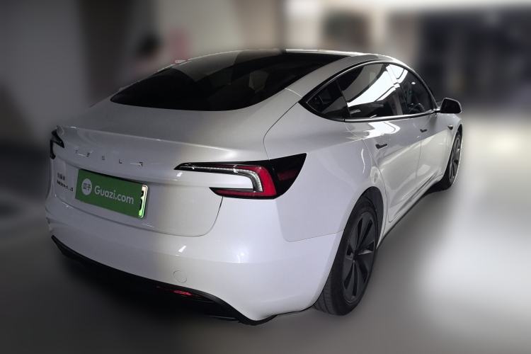 Used Tesla Model 3 2023 Rear-Wheel-Drive Version Rear Right 45 Deg