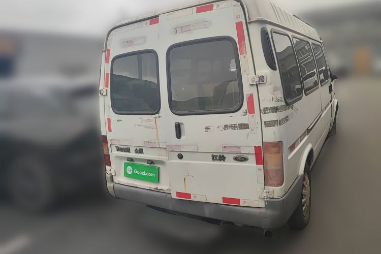 Used Ford Classic Transit 2013 2.8T Refurbished Diesel Ice-White Logistics Vehicle Long Wheelbase Mid-Roof Model JX493ZLQ4