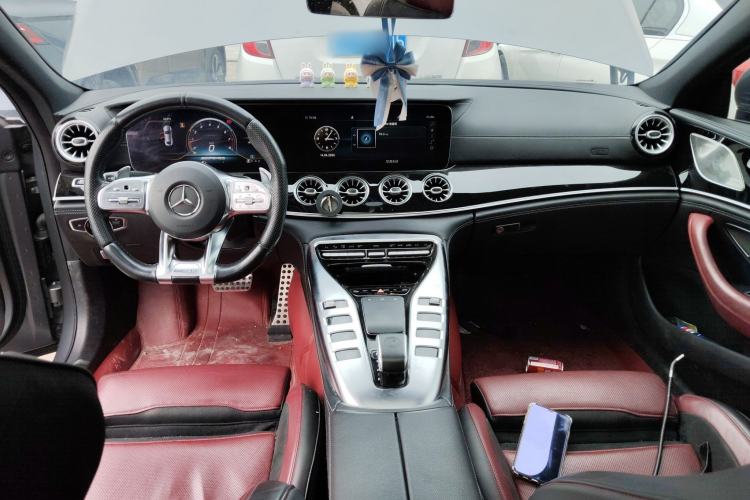 Used Mercedes-Benz AMG GT 2019 AMG GT 50 four-door sports car Center Console