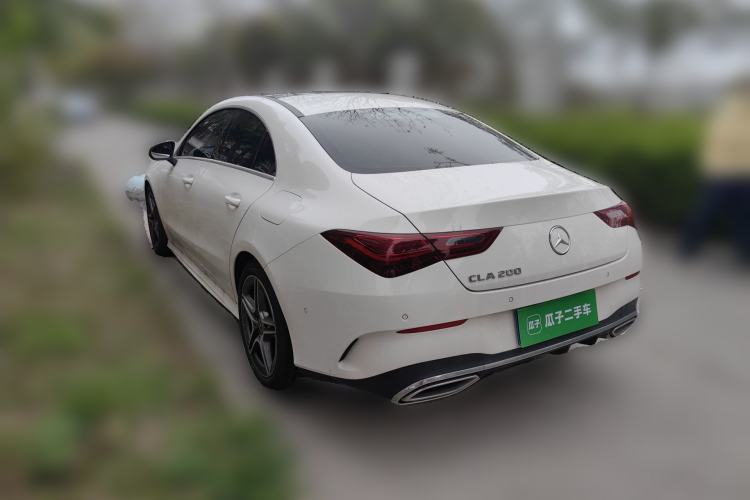 Used Mercedes-Benz CLA 2024-Year Facelifted CLA 200 Rear Left 45 Deg