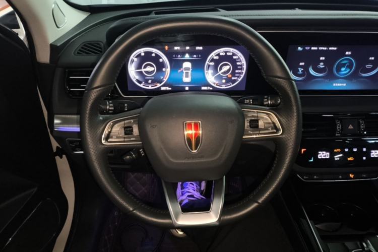 Used Hongqi HS5 2022 Facelifted Version 2.0T Smart Connect Flagship All-Wheel-Drive Edition Steering Wheel