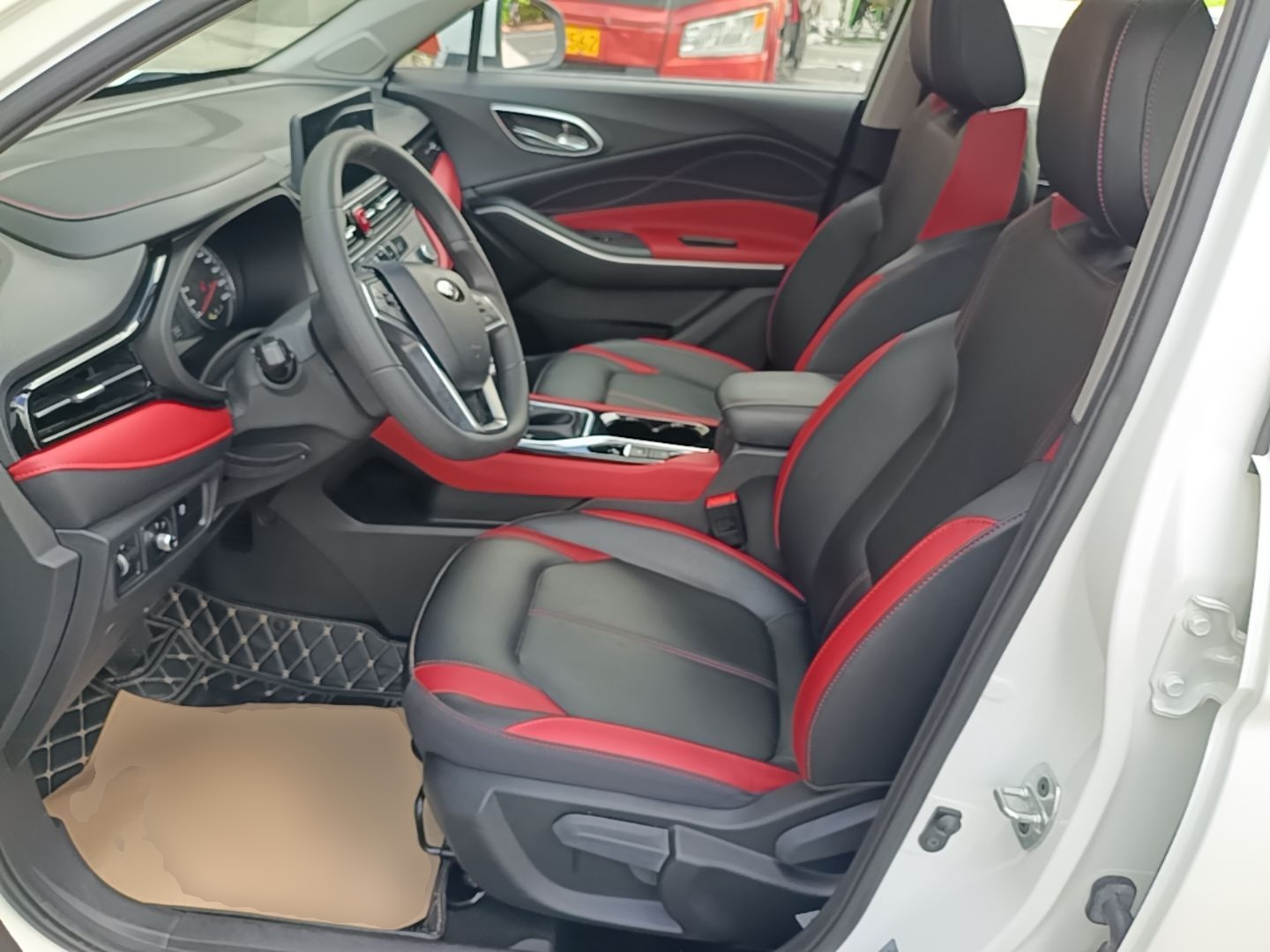 Avant de la voiture