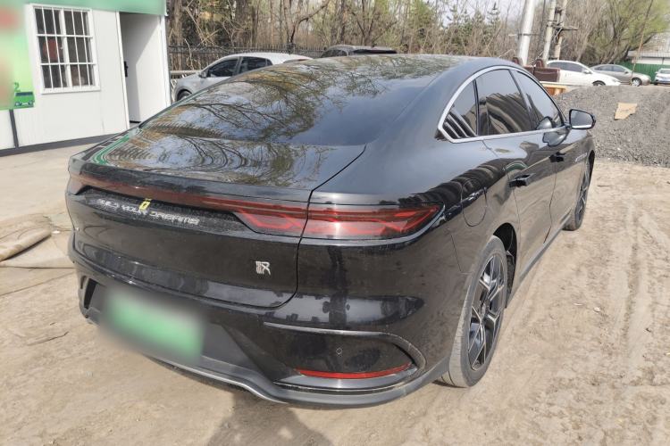 Used BYD Han 2022 EV Genesis Edition 715KM Front-Wheel-Drive Prestige Model
