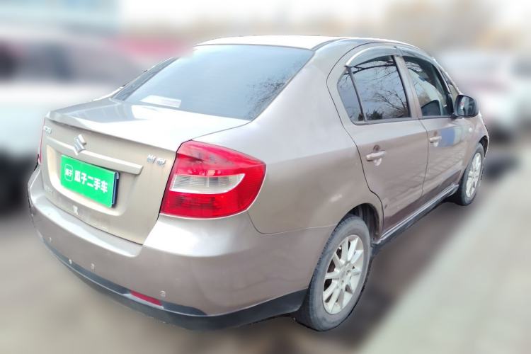 Used Suzuki SX4 S-Cross 2012 1.6L Manual - Practical Upgraded Version Rear Right 45 Deg