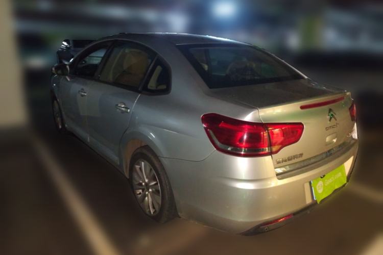 Used Citroen C-Quatre 2013 Sedan 1.6L Automatic Prestige Model Rear Left 45 Deg