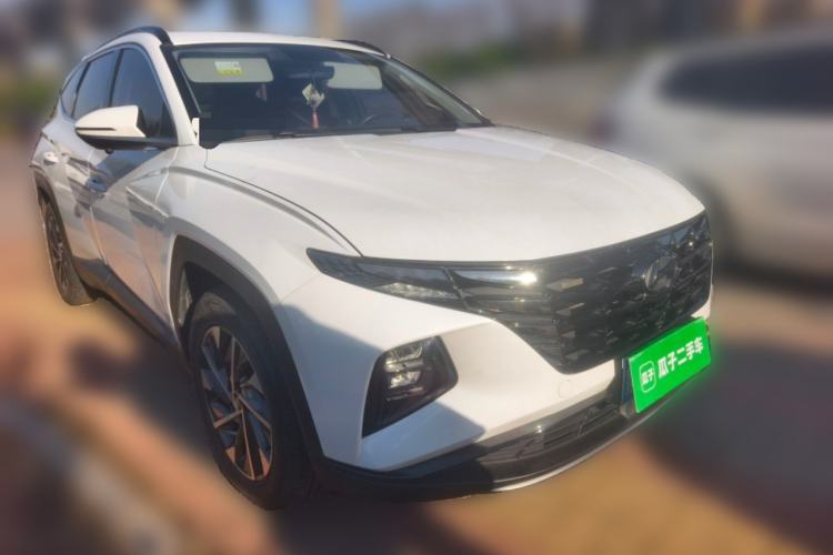 Used Hyundai Tucson 2021 Tucson L 1.5T DCT GLX Elite Edition Front Right 45 Deg