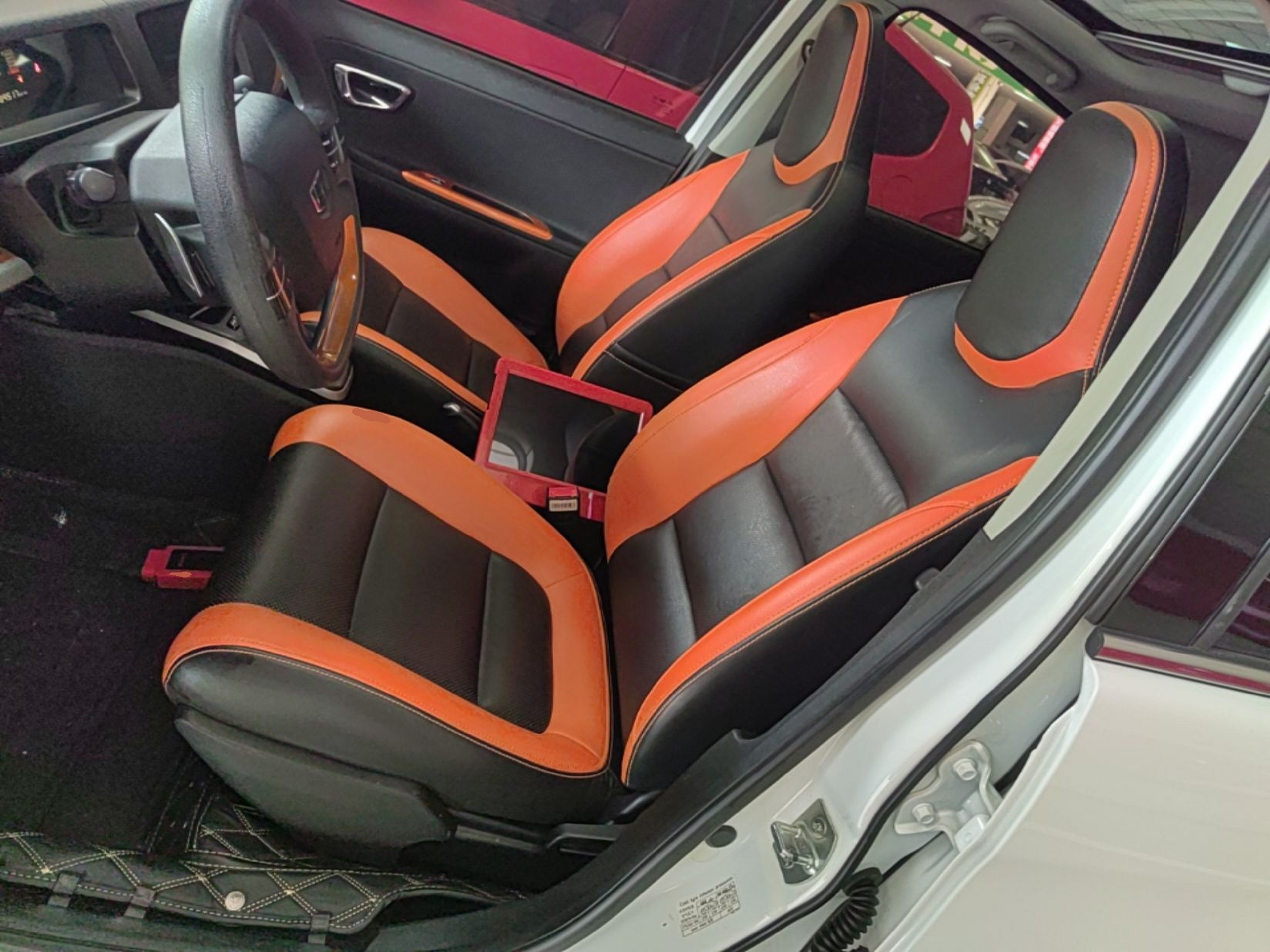 Avant de la voiture