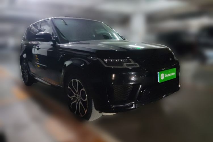 Used Land Rover Range Sport 2021 3.0 L6 YAO Black Edition Front Right 45 Deg