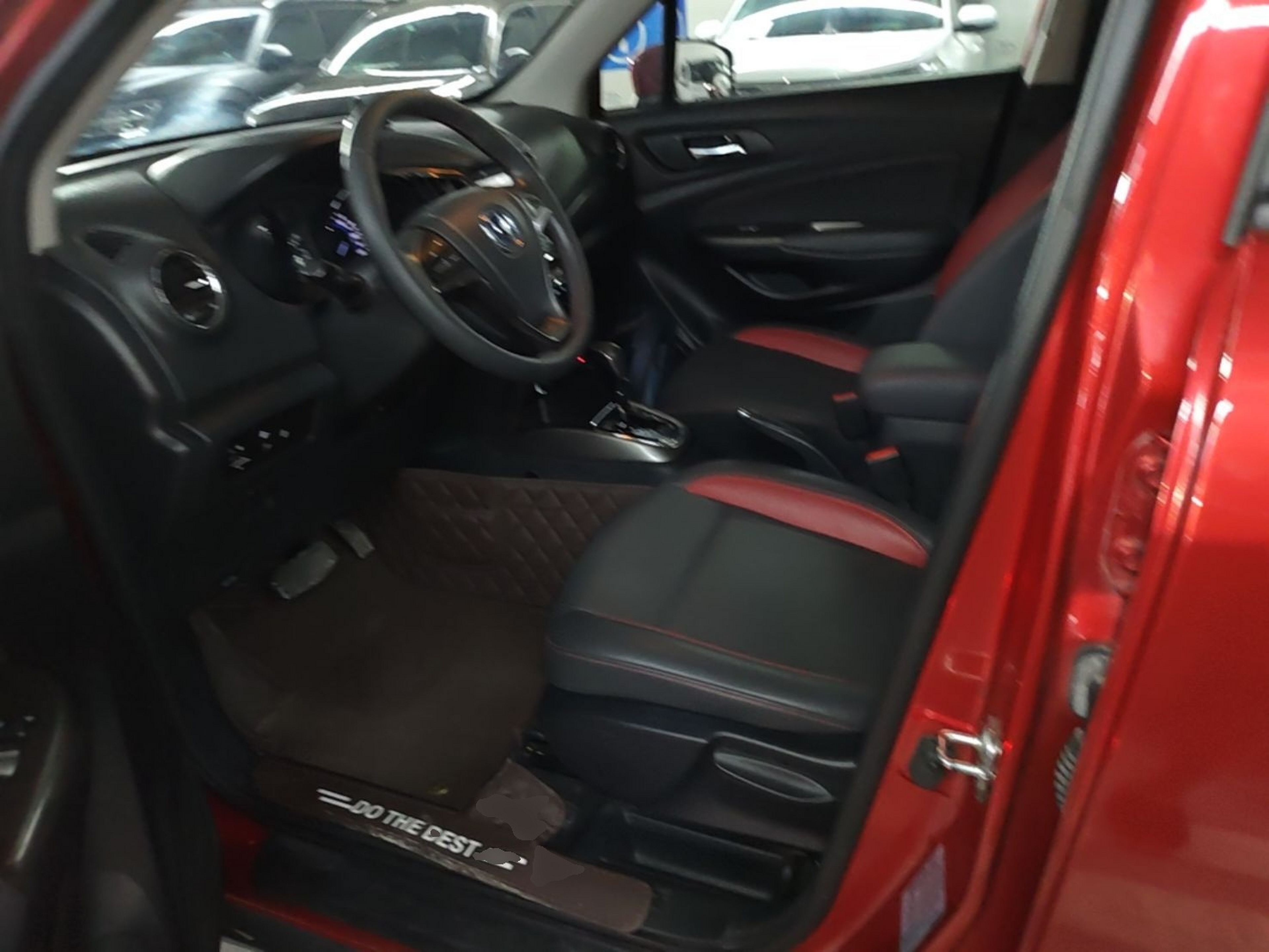 Avant de la voiture