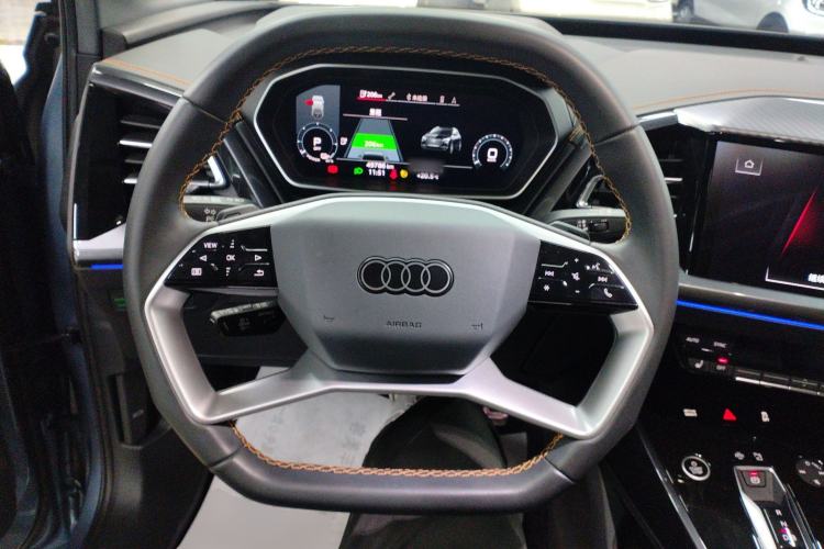 Used Audi Q4 e-tron 2023 40 e-tron Boundary Edition Steering Wheel