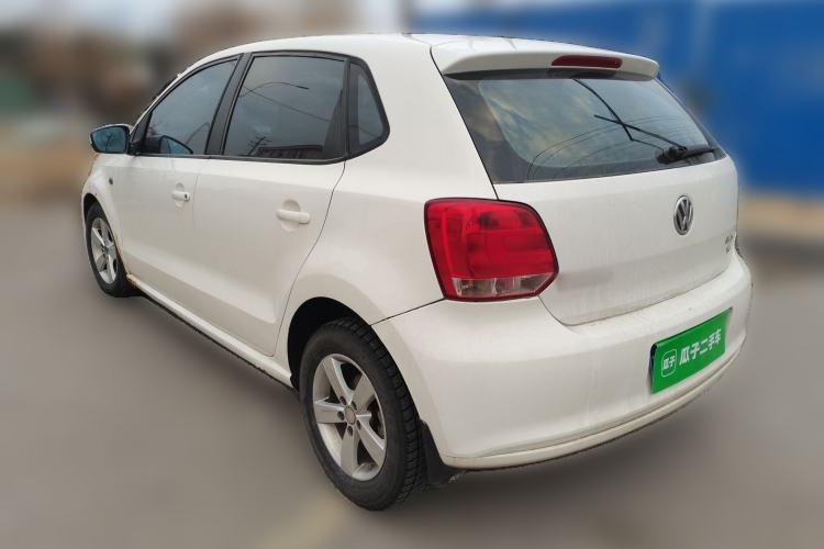 Used Volkswagen Polo 2011 1.4L Manual ZhiLe Edition Rear Left 45 Deg