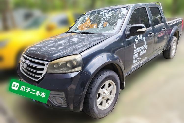 Used Great Wall Wingle 5 2017 2.4L European Version Gasoline Two-Wheel Drive Entry-Level Big Double Cab 4G69S4N Guazi used car, China used car export, Used car for sale, Used Great Wall cars, Cheapest cars for sale