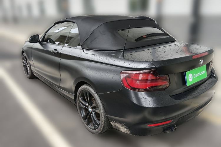 Used BMW 2 Series 2019 225i Convertible Coupe Sports Design Package Rear Left 45 Deg
