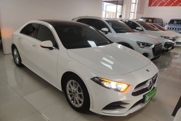 Used Mercedes-Benz A-Class 2022 Restyled A 200 L Sport Sedan Fashion Version Front Right 45 Deg