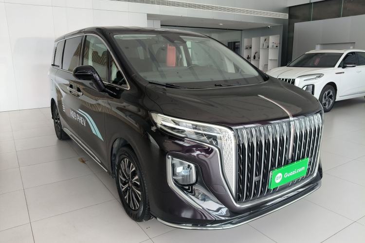 Used Hongqi HQ9 PHEV 2024 2.0T Four-Wheel Drive Luxury Edition Front Right 45 Deg