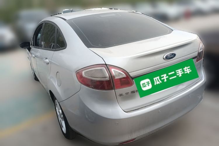 Used Ford Fiesta 2009 Sedan 1.5L Automatic Fashion Edition Rear Left 45 Deg