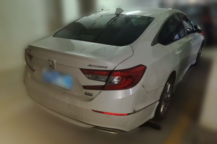 Used Honda Accord 2018 260TURBO Luxury Edition China V Emission Standard Rear Right 45 Deg