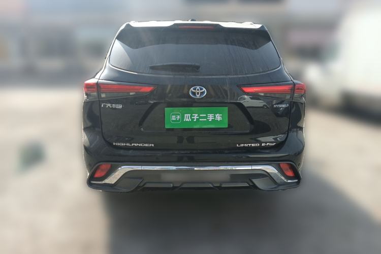 Used Toyota Highlander 2022 Dual-Engine 2.5L Four-Wheel Drive Supreme Edition 7-Seater Rear