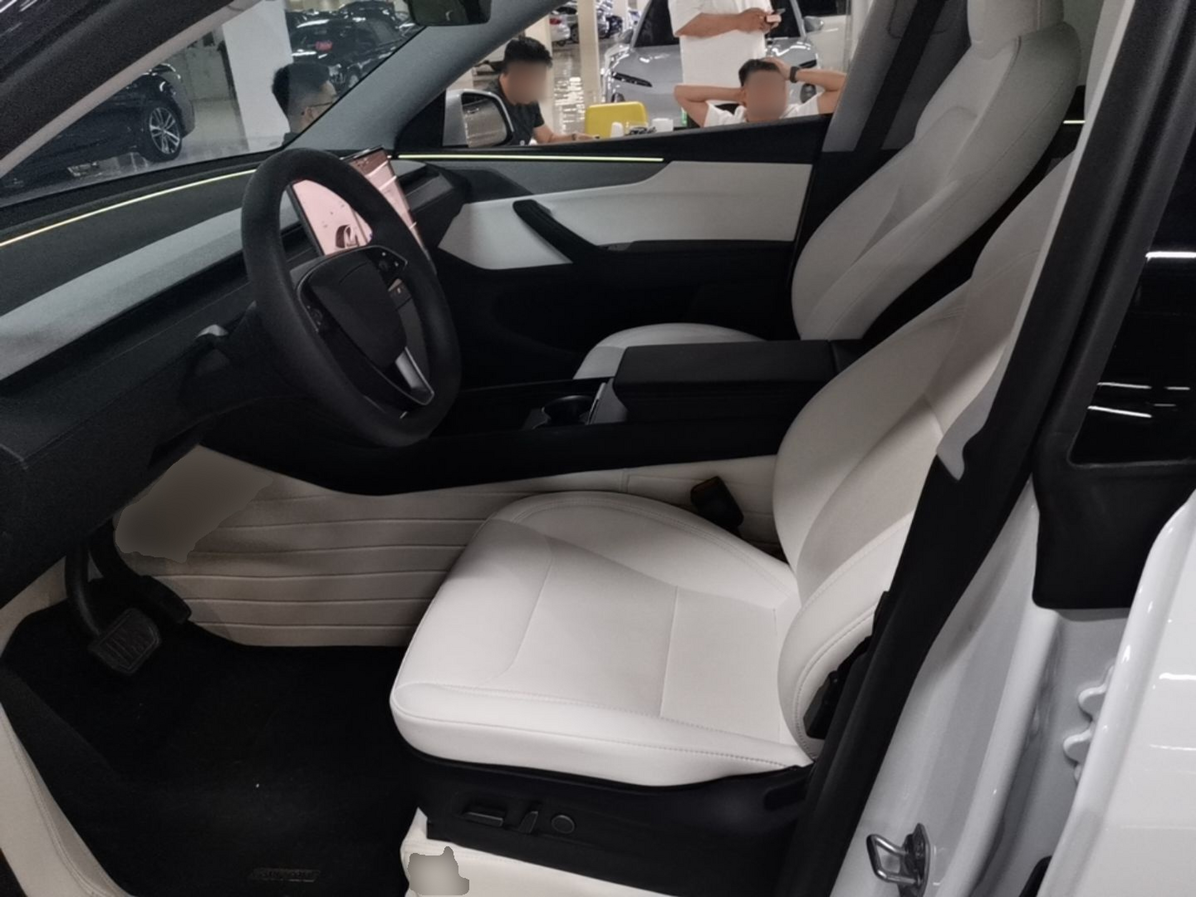 Avant de la voiture