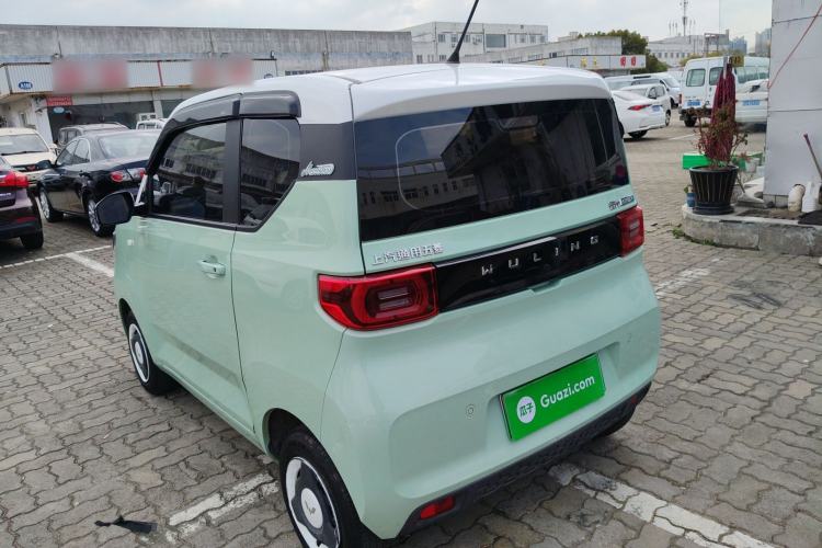Used Wuling Hongguang MINIEV 2022 Macaron Premium Model – Lithium Iron Phosphate Rear Left 45 Deg