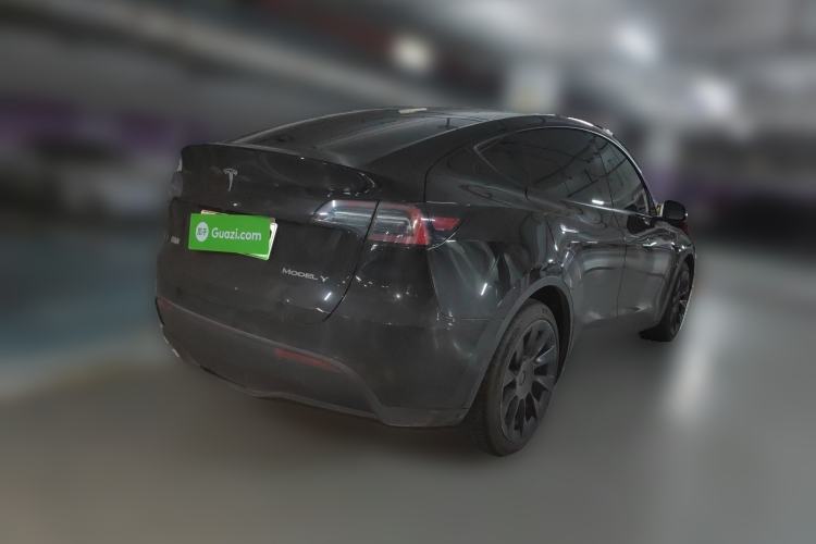 Used Tesla Model Y 2021 Standard Range Rear-Wheel Drive Version Rear Right 45 Deg