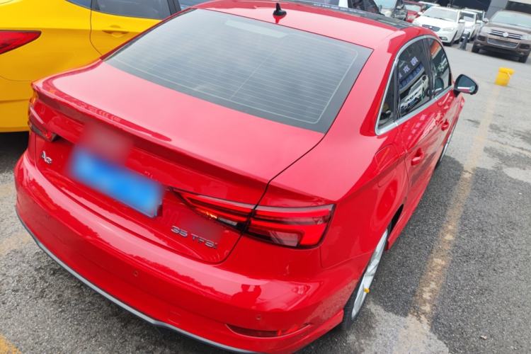 Used Audi A3 2019 Limousine 35 TFSI Fashion Edition China VI Emission Standard Rear Right 45 Deg