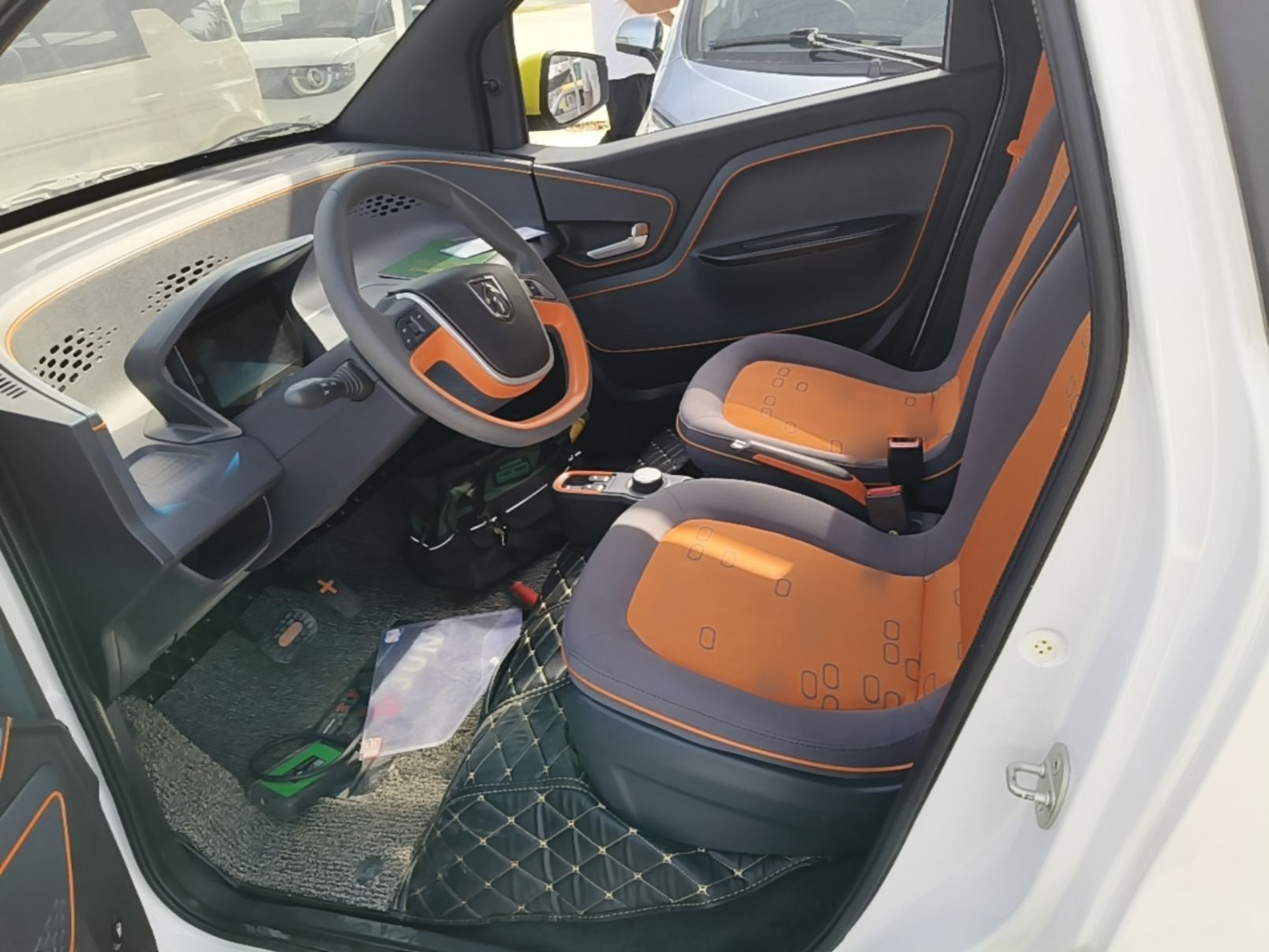 Avant de la voiture
