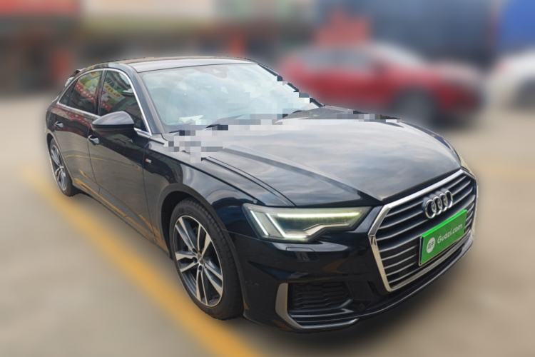 Used Audi A6L 2020 40 TFSI Luxury Dynamic Edition Front Right 45 Deg