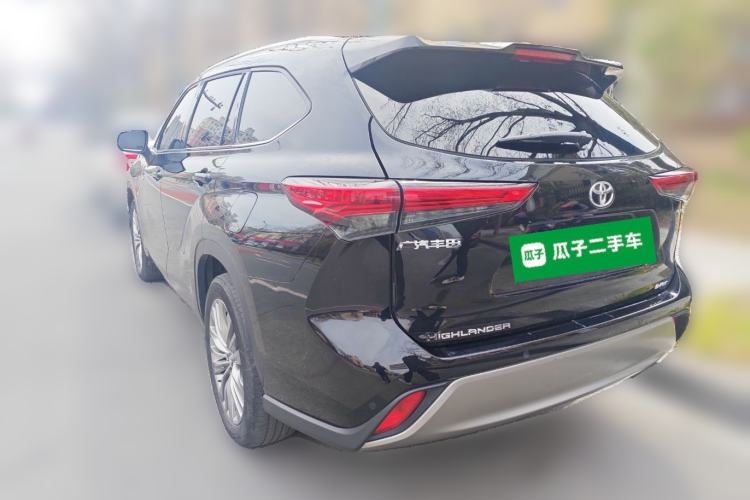 Used Toyota Highlander 2024 2.5L Smart Electric Hybrid Dual-Engine Four-Wheel Drive Prestige Version – 7 Seats Rear Left 45 Deg