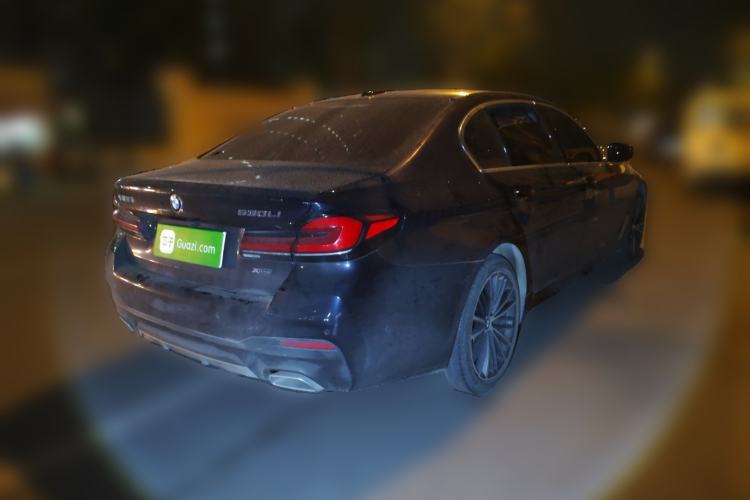 Used BMW 5 Series 2022 Revised Version 530Li xDrive M Sport Package Rear Right 45 Deg
