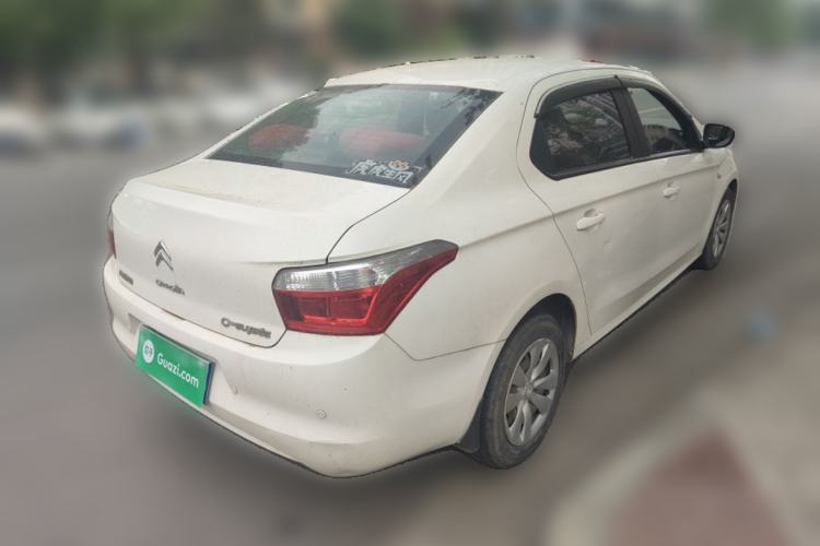 Used Citroen Elysee 2016 1.6L Automatic Fashion Model Rear Right 45 Deg