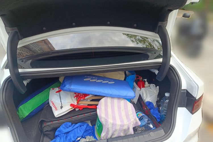 Used BYD Qin PLUS 2021 DM-i 120KM Flagship Model Trunk