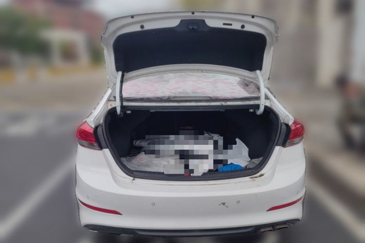 Used Hyundai Elantra (6th Generation / Lingdong) 2019 1.4T Dual-Clutch Xuan Dong · Dynamic Model Trunk