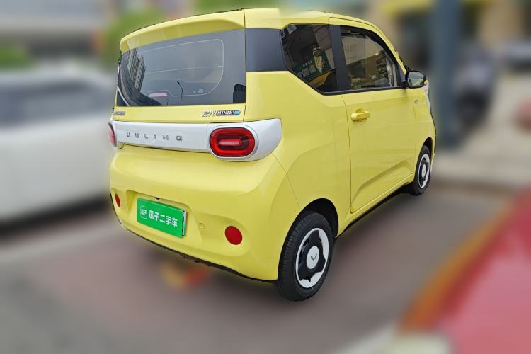 Used Wuling Hongguang MINIEV 2024 3rd Generation 215km Youth Edition Rear Right 45 Deg