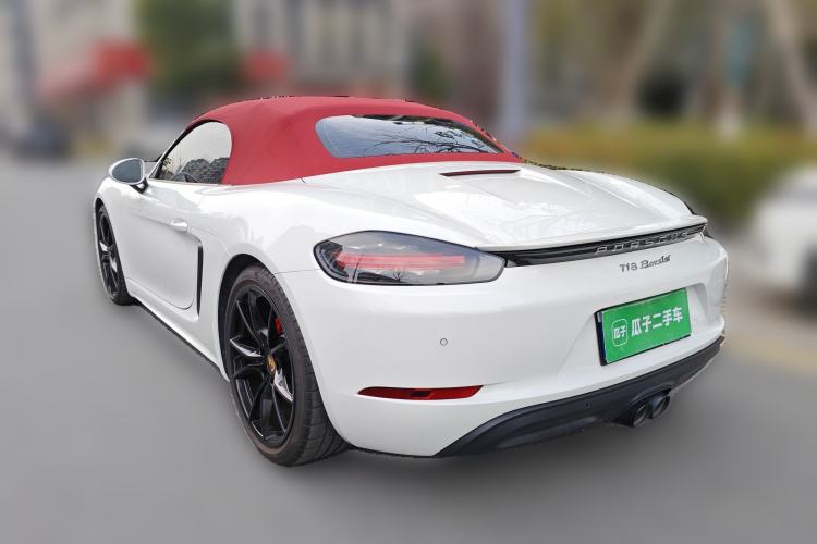 Used Porsche 718 2022 Boxster 2.0T Rear Left 45 Deg