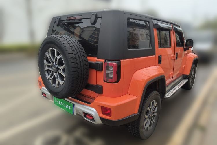 Used BAIC Off-Road BJ40 2023 2.0T Automatic Four-Wheel Drive Urban Hunter Edition Chivalrous Type Rear Right 45 Deg