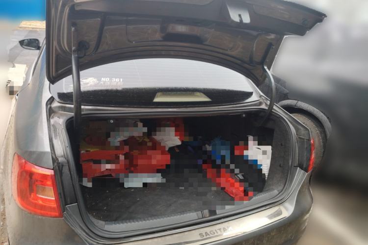 Used Volkswagen Sagitar 2012 1.4TSI Manual Luxury Model Trunk