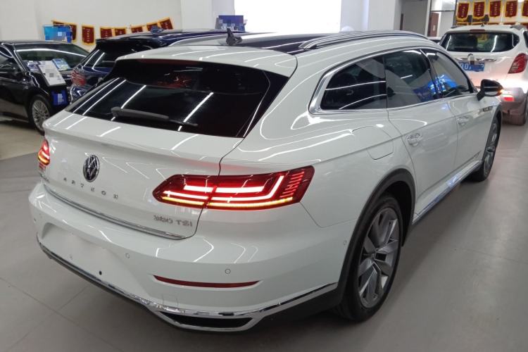 Used Volkswagen FAW-Volkswagen CC 2024 Estate Car 380TSI Hunter's Heart Edition Rear Right 45 Deg