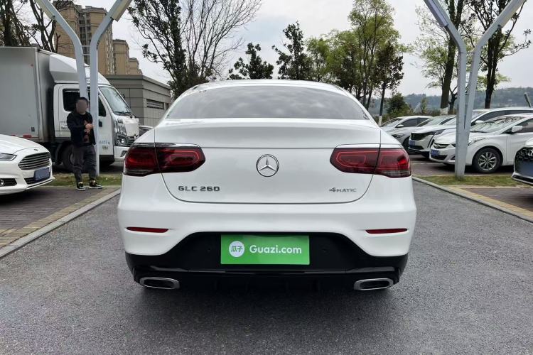 Used Mercedes-Benz GLC Coupe 2021 GLC 260 4MATIC Coupe SUV Exterior 3