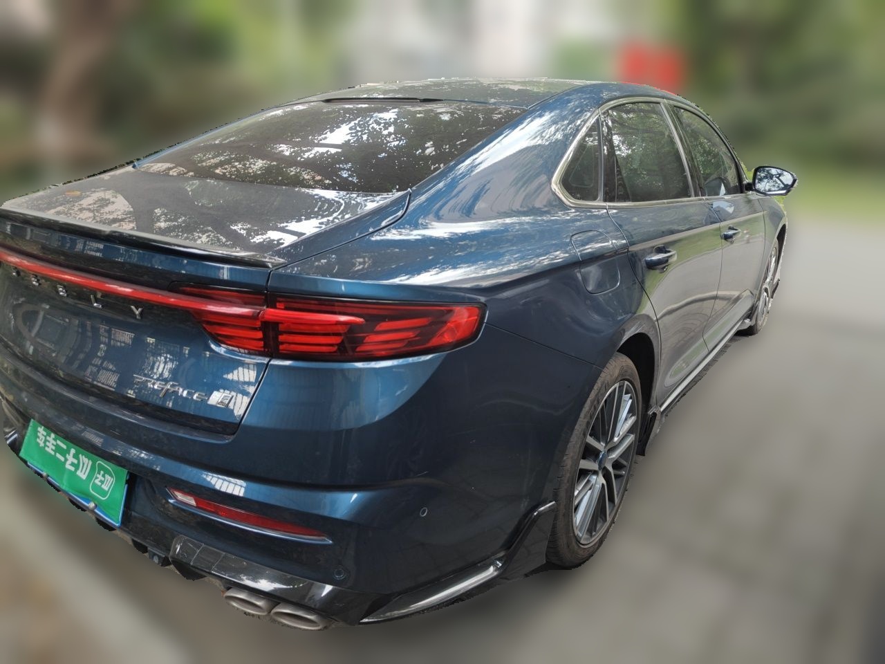 Geely Auto Preface 2023 2.0TD "Only This Verdant Green" Edition — снимка 6