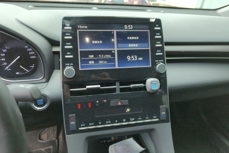 Used Toyota Avalon 2021 2.5L Luxury Edition Audio And AC Panel