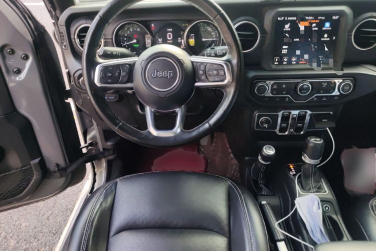 Used Jeep Wrangler New Energy 2021 Four-Door 2.0T 4xe Sahara Steering Wheel