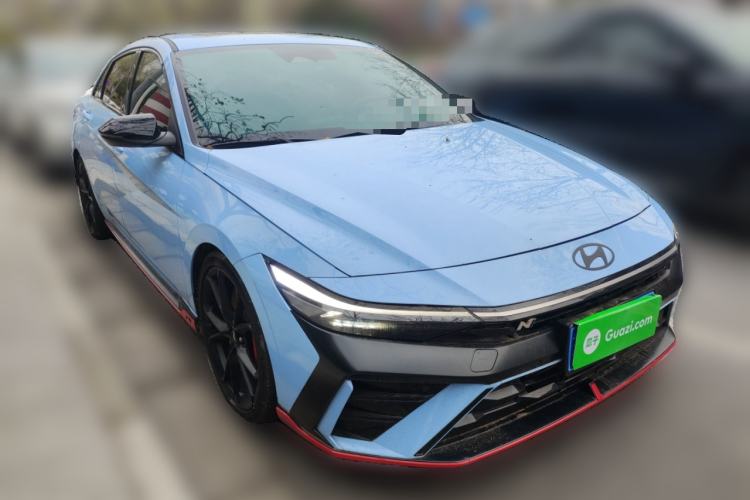 Used Hyundai Elantra N 2023 2.0T Sport Package Edition Front Right 45 Deg