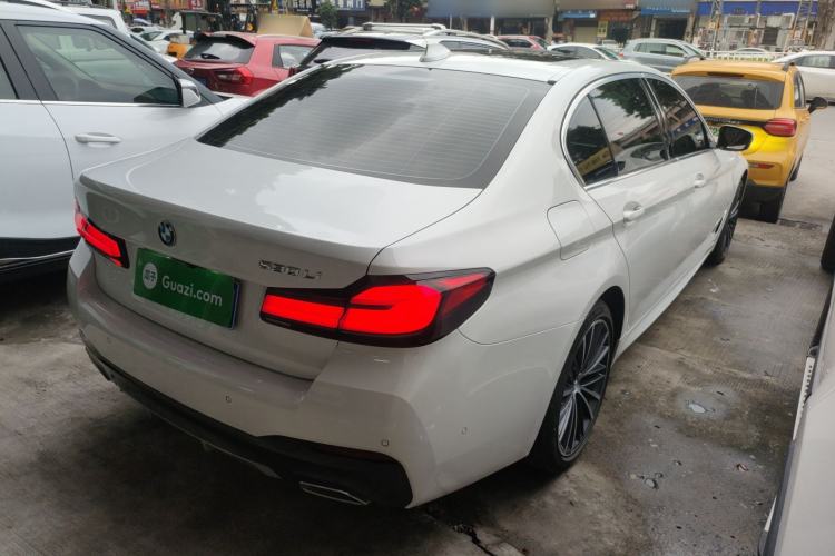 Used BMW 5 Series 2023 530Li Leading Model M Sport Package Rear Right 45 Deg