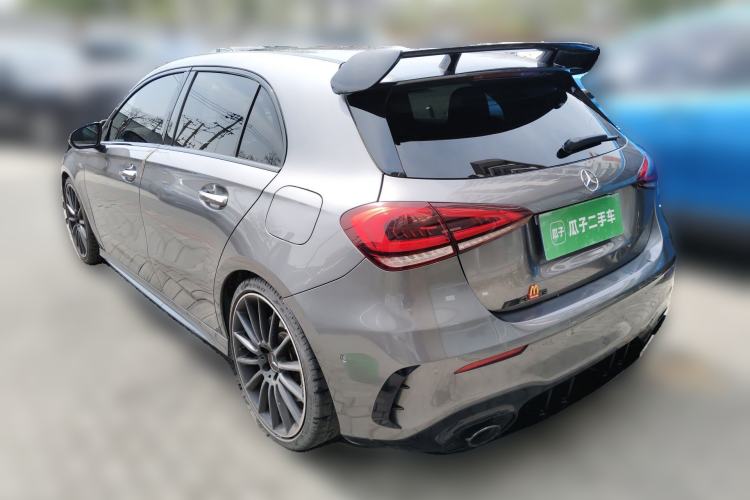 Used Mercedes-Benz A AMG 2020 Facelifted AMG A 35 4MATIC Rear Left 45 Deg