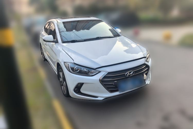 Used Hyundai Elantra (6th Generation / Lingdong) 2016 1.6L Automatic ZhiXuan – Elite Version Front Right 45 Deg