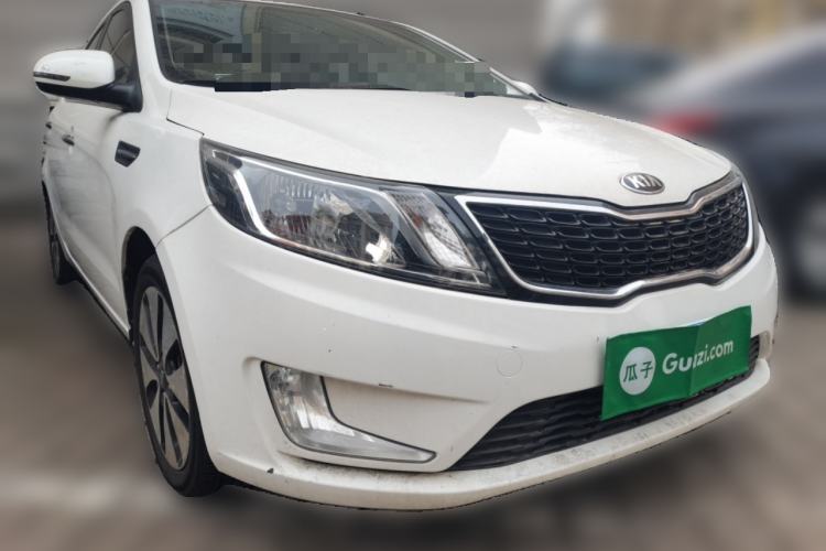 Used Kia K2 2012 Sedan 1.6L Automatic Transmission Premium Commemorative Edition Front Right 45 Deg